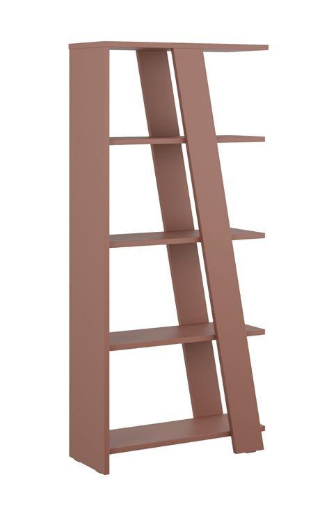 Polica Natta - terakota, Moderno, drvni materijal (72/161/29,6cm) - Modern Living