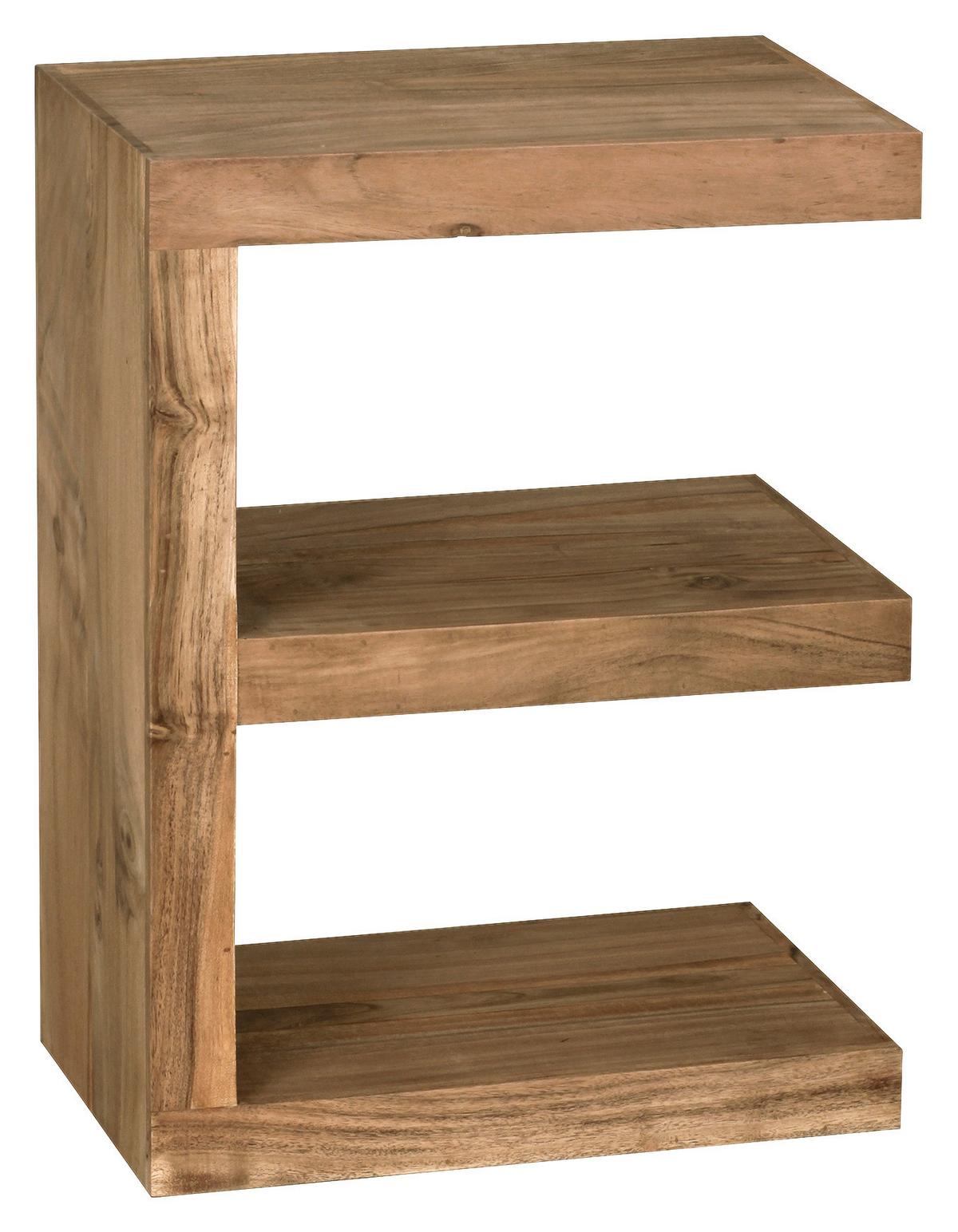 Mizica Mumbai - barve akacije, Moderno, les (STOLUIC/30cm) - MID.YOU