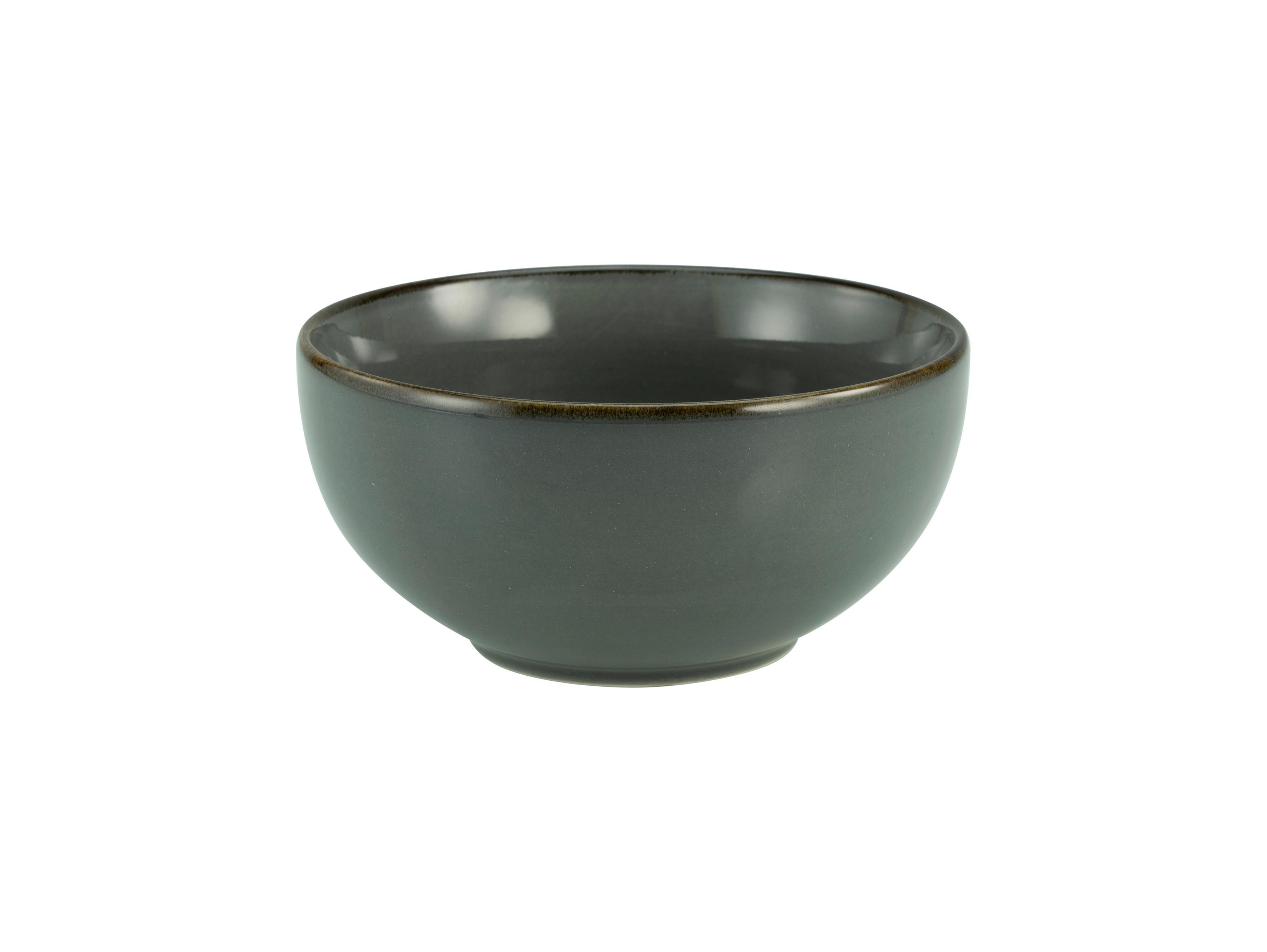 Müzlis Tál Linen - antracit, kerámia (14/14/7cm) - Premium Living