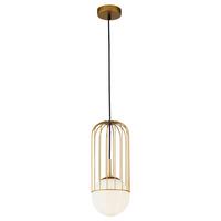 PENDELLEUCHTE TELFORD - Goldfarben, Basics, Glas/Metall (15/37,5cm) - MAYTONI