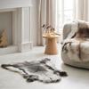 KONSTFÄLL RUDOLF - grå, Modern, textil/päls (90/110cm) - Modern Living
