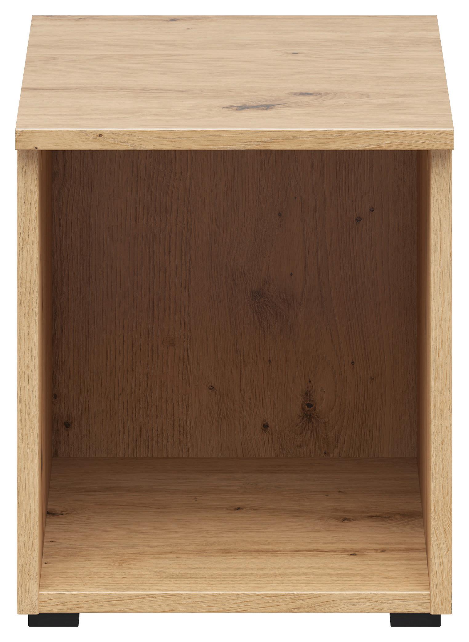 Regalaufsatz Multistauraum Eiche Artisan - Eiche Artisan, MODERN, Holzwerkstoff (30/35/40cm) - Mömax