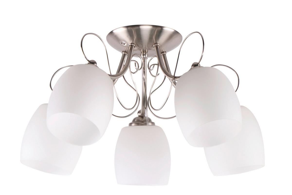 Deckenleuchte Weiß max. 40 Watt - Weiß, KONVENTIONELL, Metall (56/56/28cm)