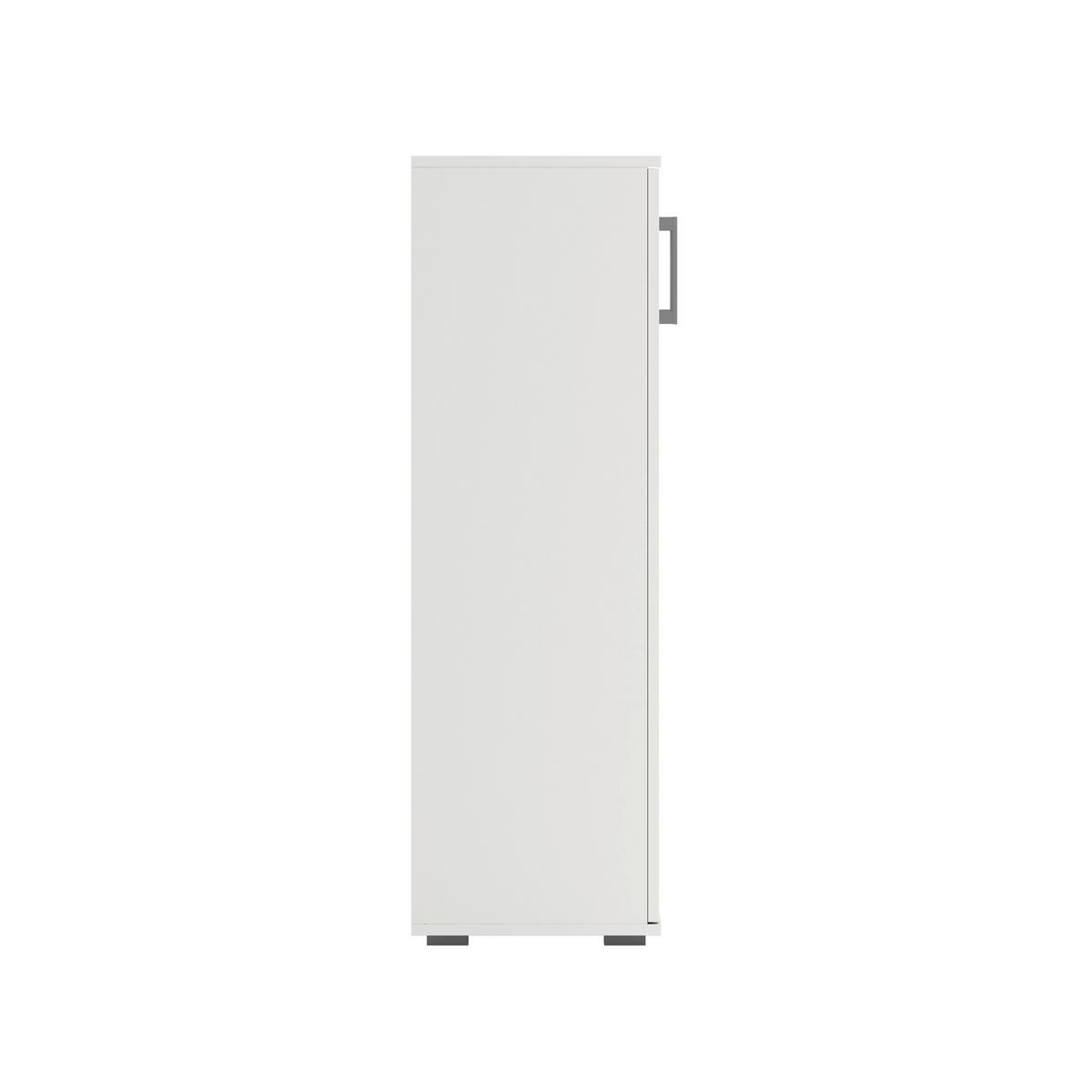 Schuhschrank Jimmy II Weiß - Weiß, KONVENTIONELL, Holzwerkstoff/Kunststoff (70/106/33,4cm) - Mömax
