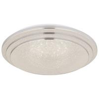 LED-DECKENLEUCHTE ALEY - Weiss/Opal, Basics, Kunststoff/Metall (40/9,5cm) - Globo