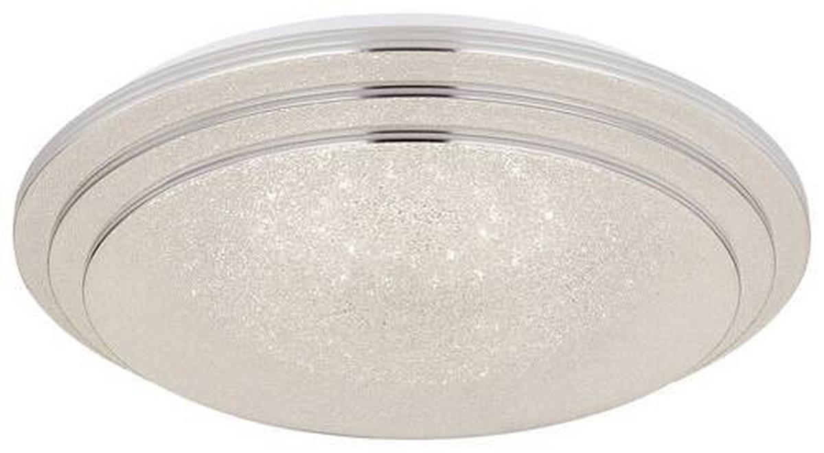 LED-DECKENLEUCHTE ALEY - Weiss/Opal, Basics, Kunststoff/Metall (40/9,5cm) - Globo