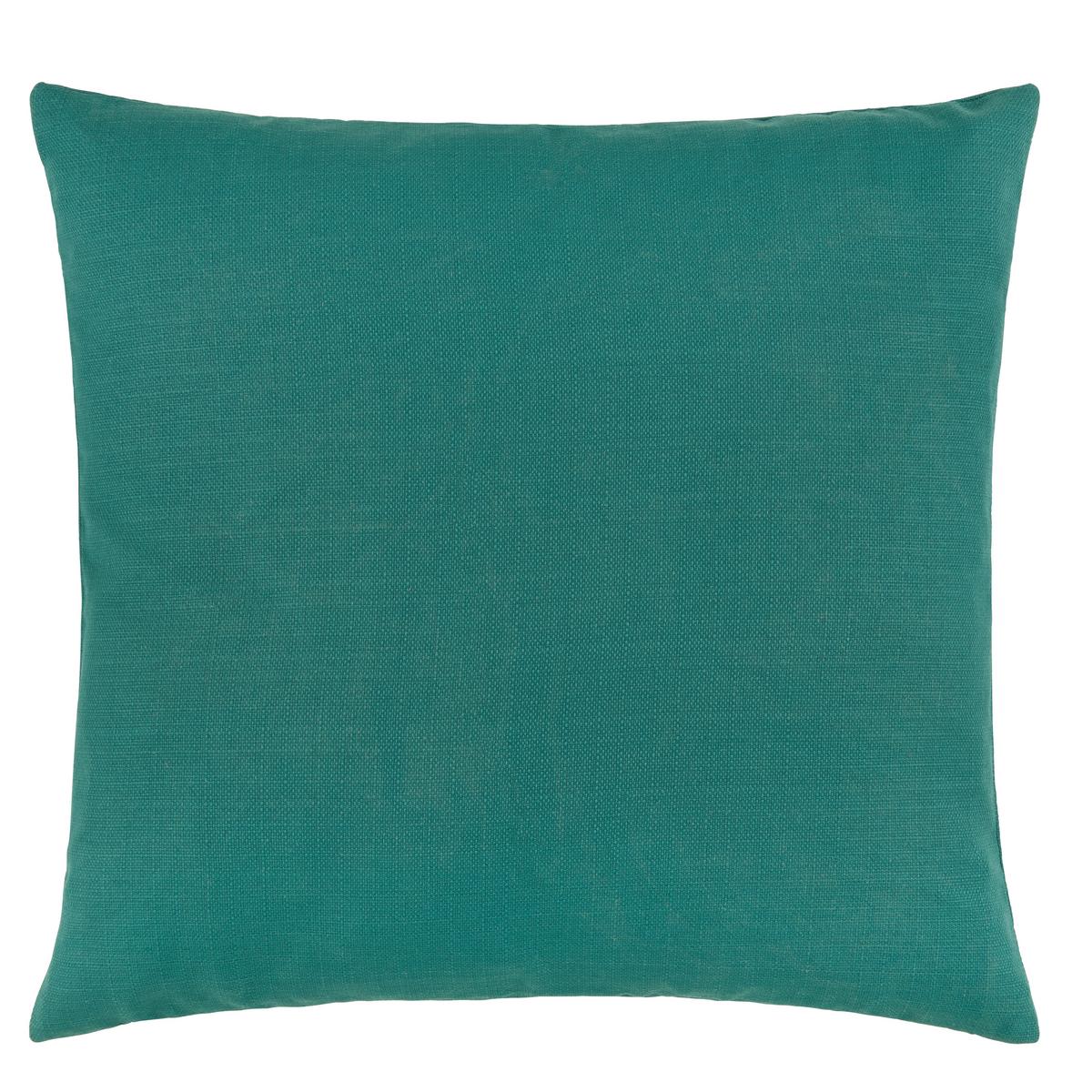 Husă de pernă Malmö - petrol/alb, Konventionell, textil (45/45cm) - Modern Living
