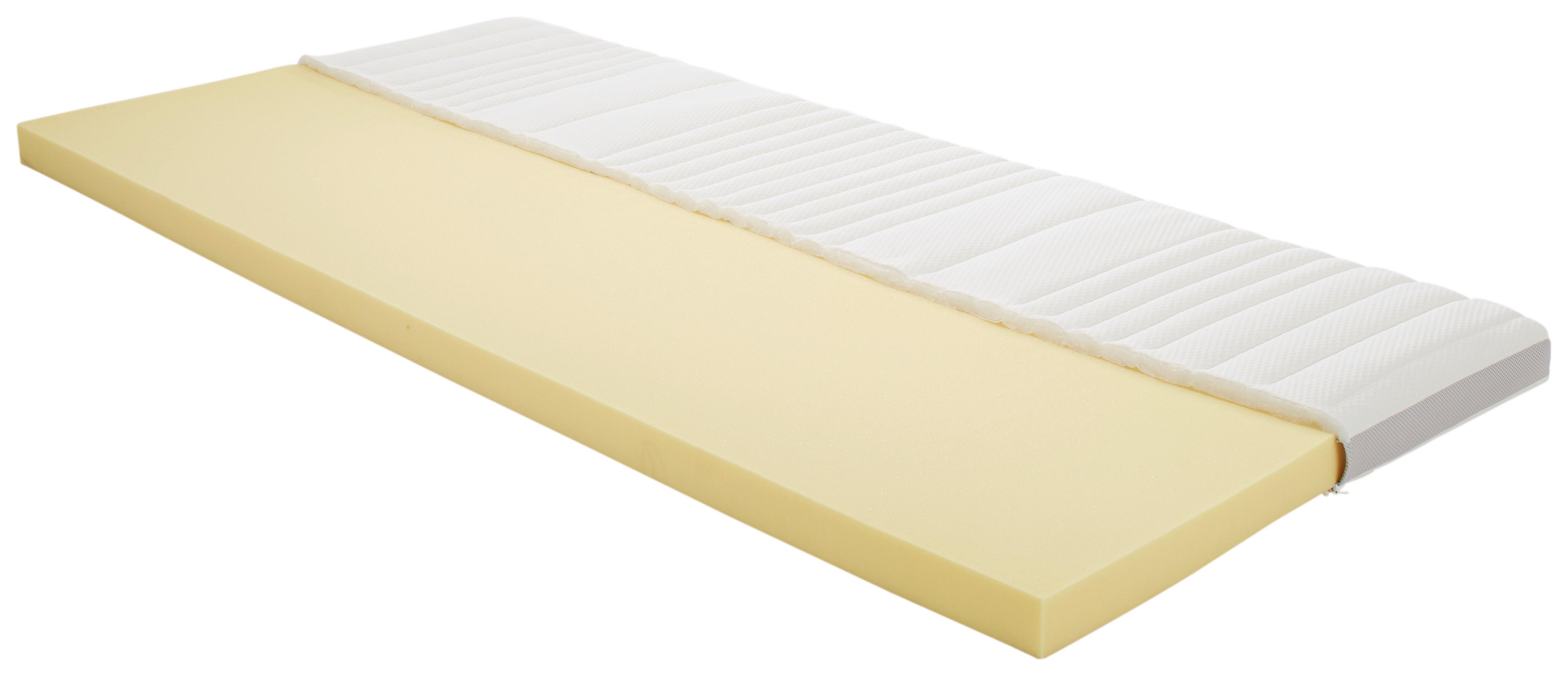 Topper aus Viscoschaum ca. 90x200cm - Weiss (90/200cm) - Nadana