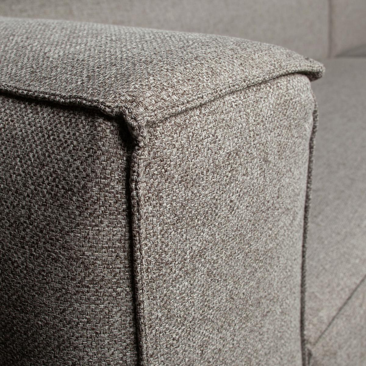 Ecksofa Bean Hellgrau S: 175x305cm - Hellgrau, Design, Textil (175/305cm) - Livetastic