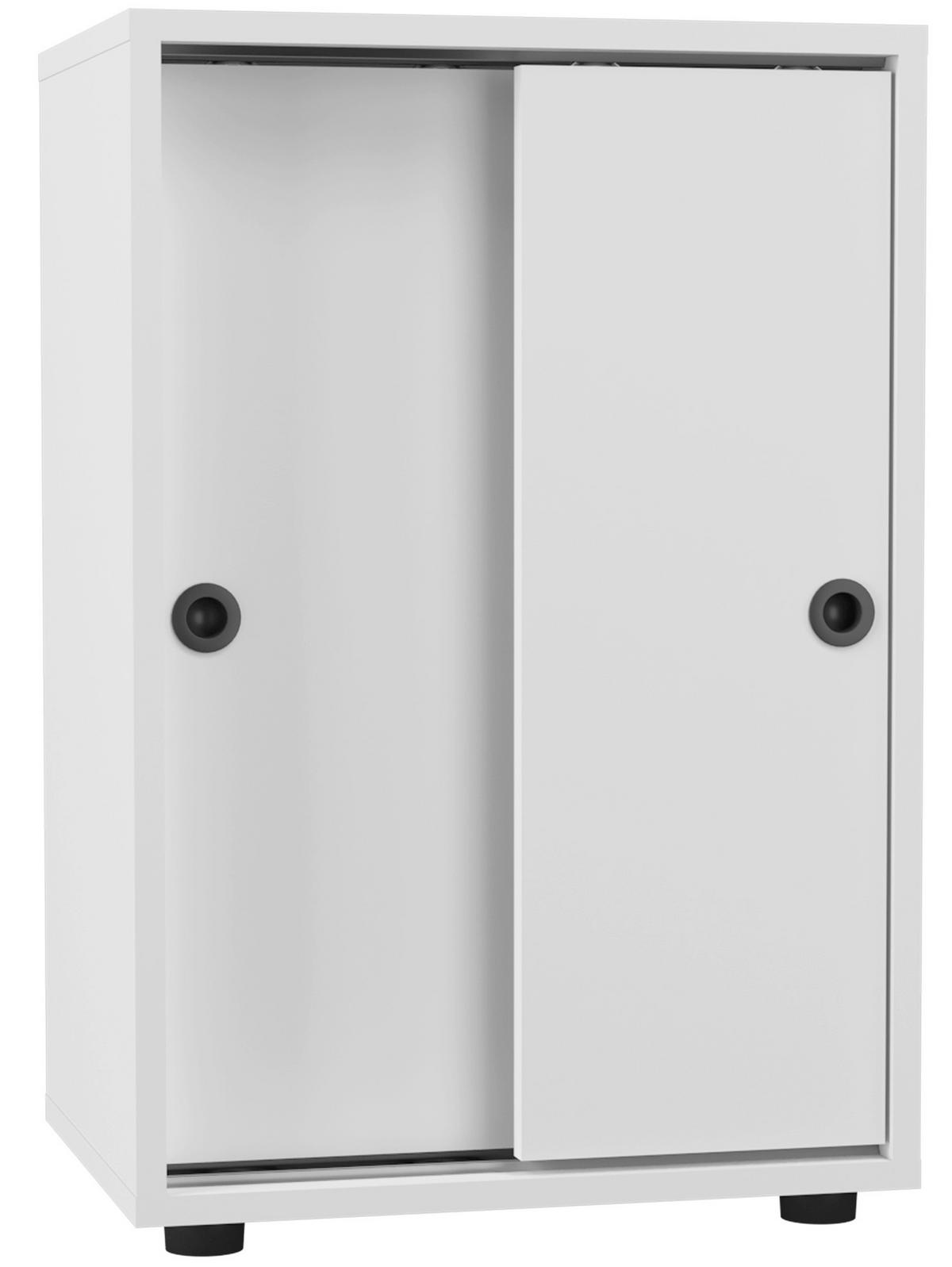 Arhivska Omara Ulas, Bela - bela, Design, leseni material (49/74/38cm) - MID.YOU