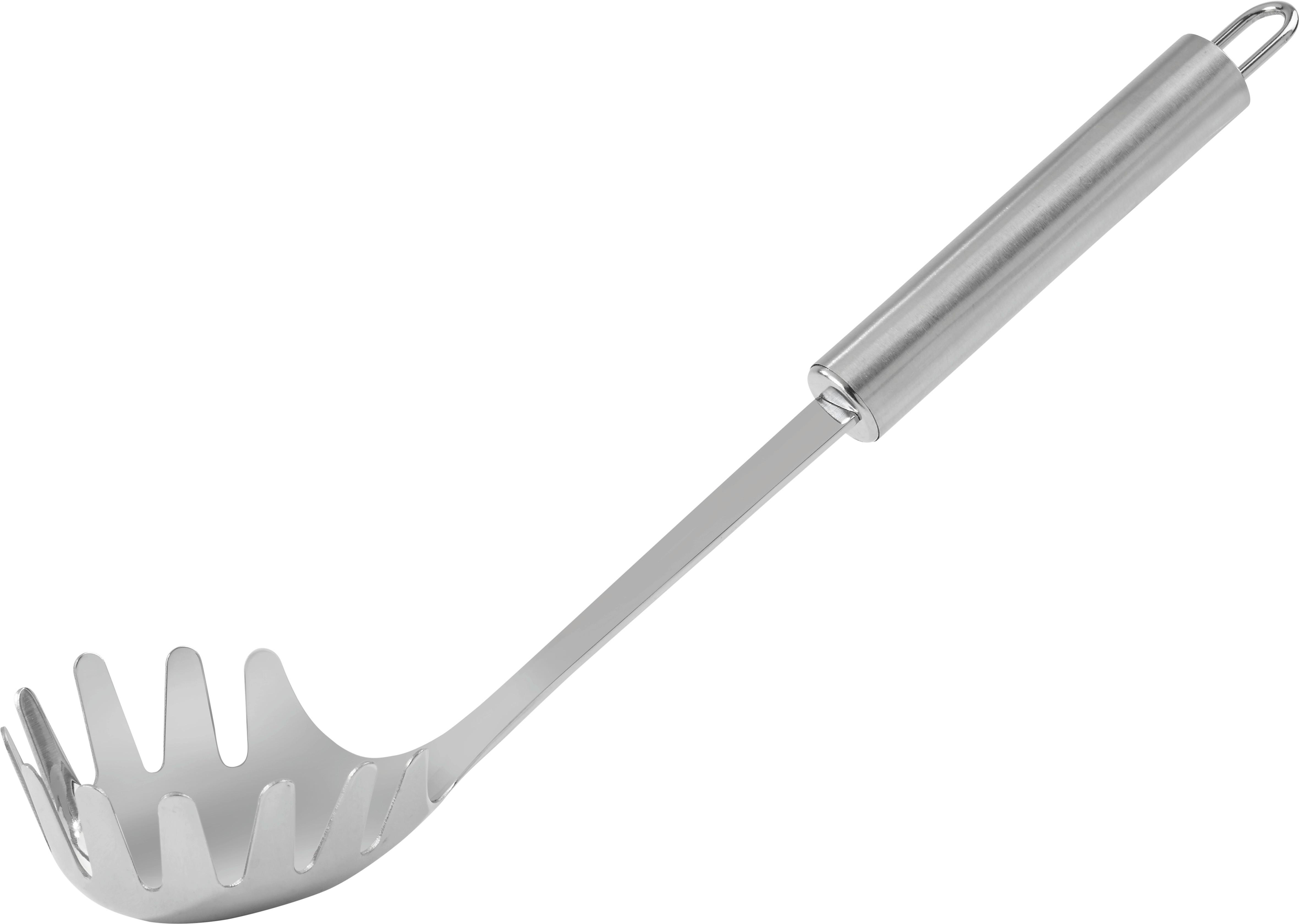 SPAGHETTILÖFFEL DANI - Edelstahlfarben, KONVENTIONELL, Metall (31cm) - Modern Living