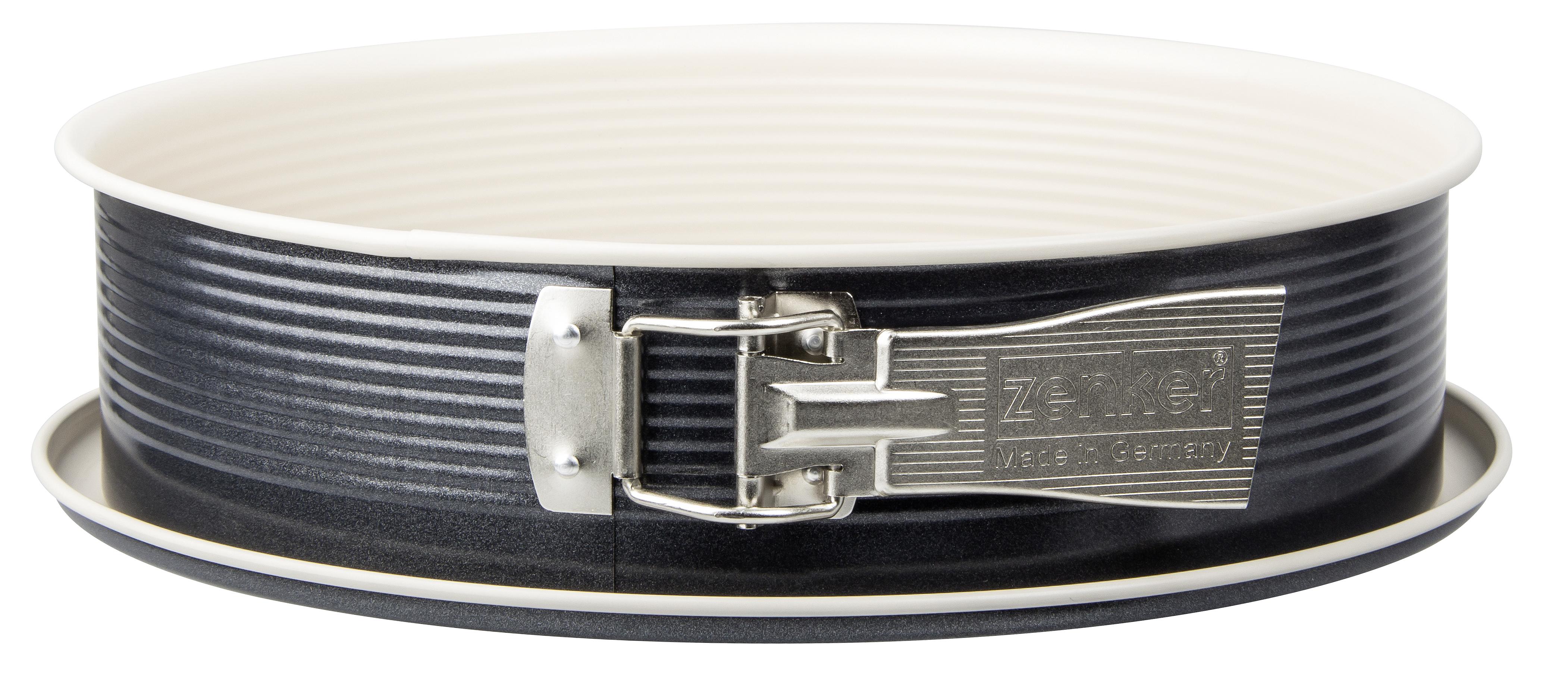 Springform Zenker in Anthrazit/Creme Ø ca. 26cm - Anthrazit/Creme, Metall (26/7cm) - Zenker
