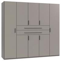 Ormar S Klasičnim Vratima Lumio - sivo-bež, Konvencionalno (225/208/65cm) - Modern Living