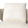 RELAXFÅTÖLJ NORA - beige/svart, Modern, metall/trä (80/80/80cm) - Bessagi Home