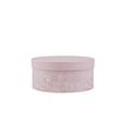 Geschenkbox Lilette in Rosa/Weiß - Rosa/Weiß, ROMANTIK / LANDHAUS, Karton (21,5/9,5cm) - Mömax modern living