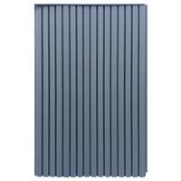 Akustični Panel Master 2, 4-Delni Set, Svetlo Siva - svetlo siva, Moderno, umetna masa/leseni material (130/21,9/2,6cm)