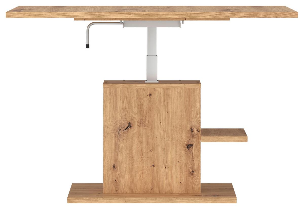 Stolić Cortado - hrast Artisan, Moderno, drvni materijal (110-150/54,6-74,2/65cm) - Modern Living