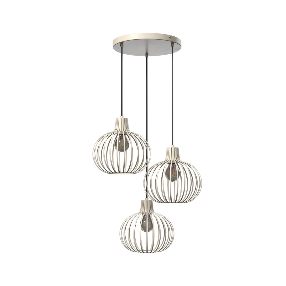 LAMPA WISZĄCA 33379319 MATEO - kremowy, Basics, metal (50/120cm) - Globo