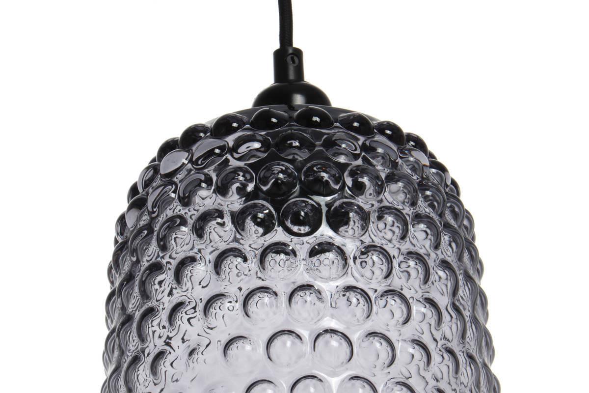 Hängeleuchte Hängelampe Irina 125 - Grau, Trend, Glas (15/34/15cm) - Kayoom