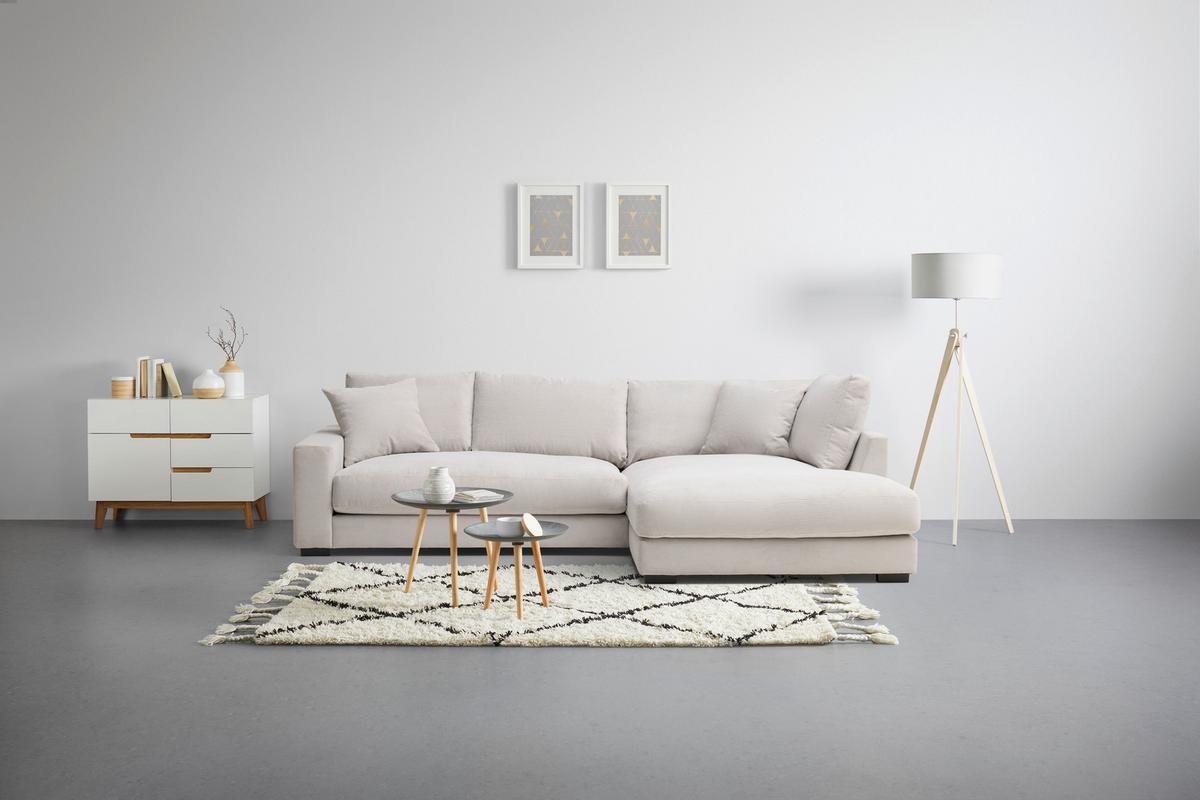 Sedežna Garnitura Pedro, Bež - bež, Moderno, tekstil (300/83/190cm) - Mömax