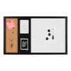 MEMOBOARD MULTIPLE -EXT- - vit/svart, Modern, metall/trä (69/41/2cm) - Premium Living