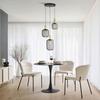 HÄNGLAMPA DRATO - svart/guldfärgad, Modern, metall (39/34/120cm) - Mömax