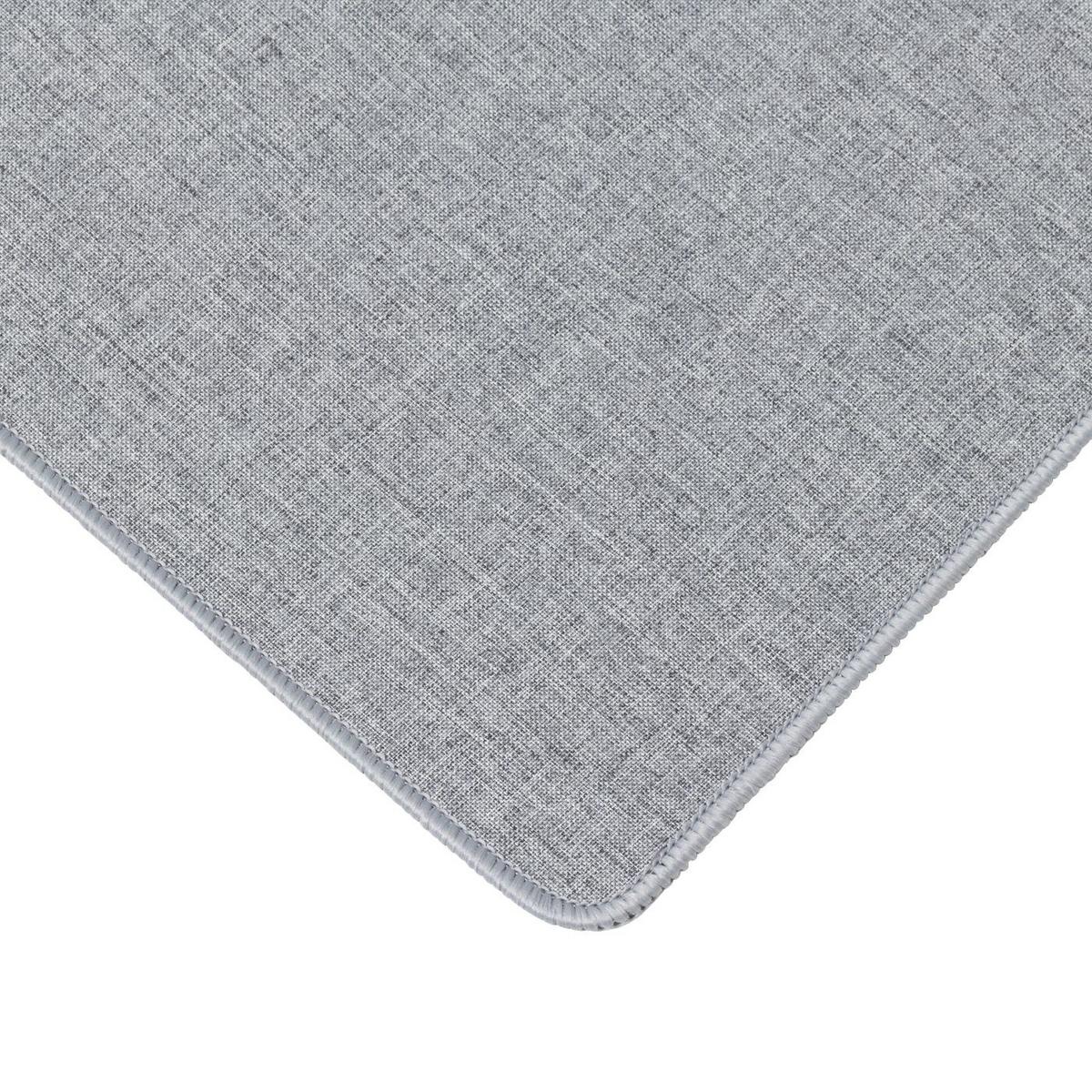 Kupaonski Tepih Toni 40x60cm - tamno siva/svijetlo siva, Basics, tekstil (40/60cm)