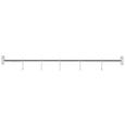 Șină De Agățare Bucătărie Chester - culoare crom, metal (79cm) - Premium Living Șină De Agățare Bucătărie Chester - culoare crom, metal (79cm) - Premium Living