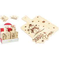 Daska Za Serviranje Xmas Time - prirodne boje, Basics, drvo (14/22cm)