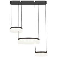 LED-Hängeleuchte Gutzi Schwarz max. 30 Watt - Schwarz, MODERN, Kunststoff/Metall (40/23/50cm)