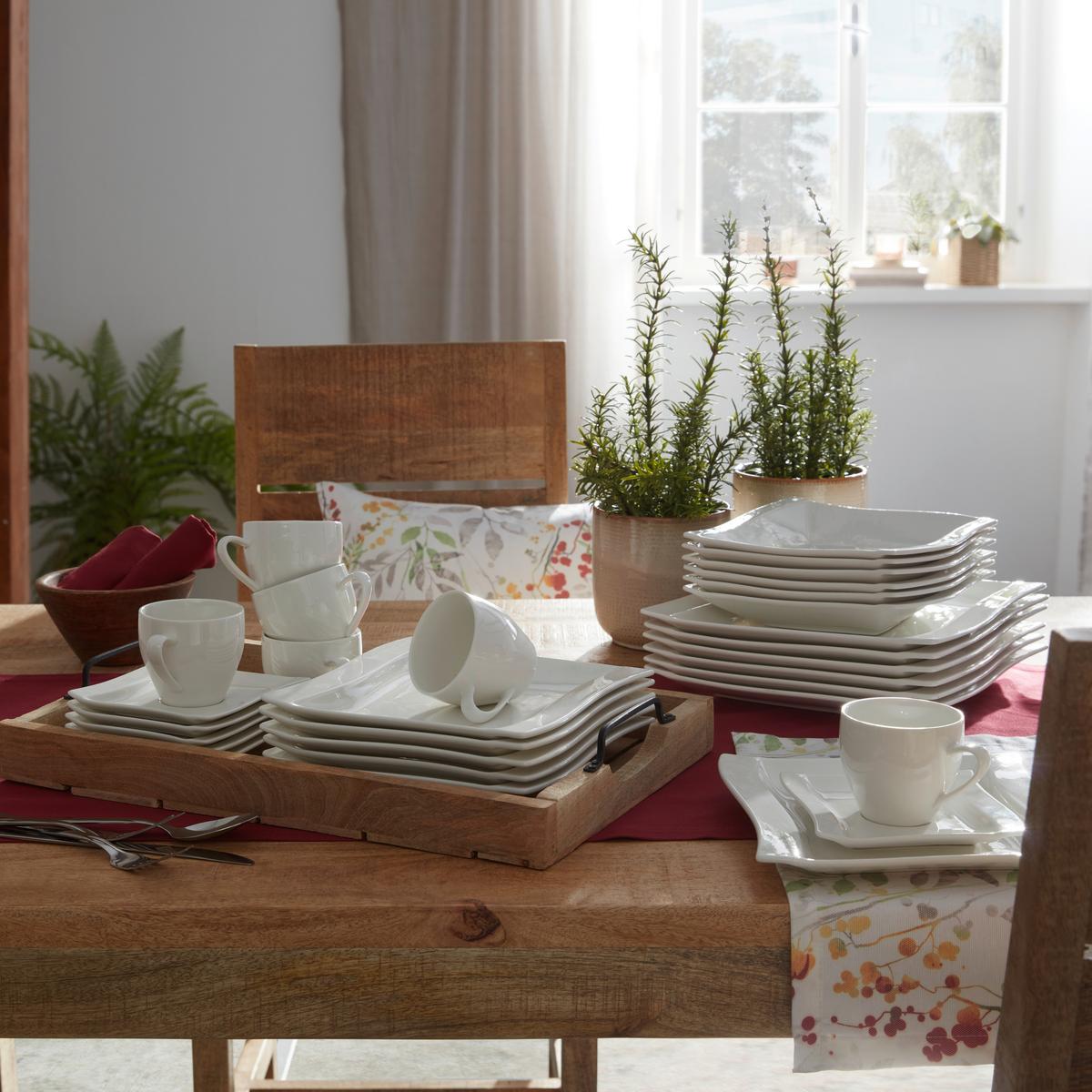 Kunstpflanze Rosmarin II Grün - Dunkelgrün, Basics (38cm) - Modern Living