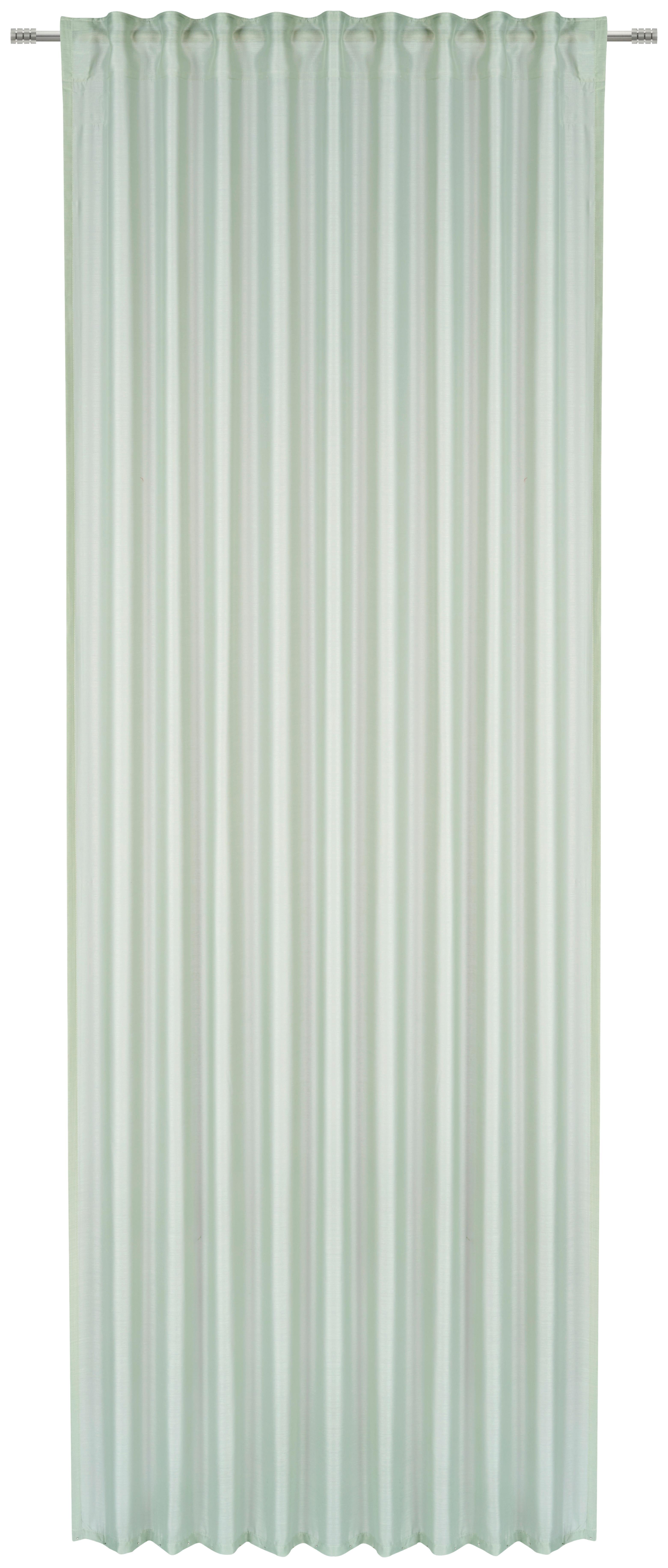 ZASŁONA GOTOWA GLORIA - zielony, Basics, tkanina (135/245cm) - Esposa