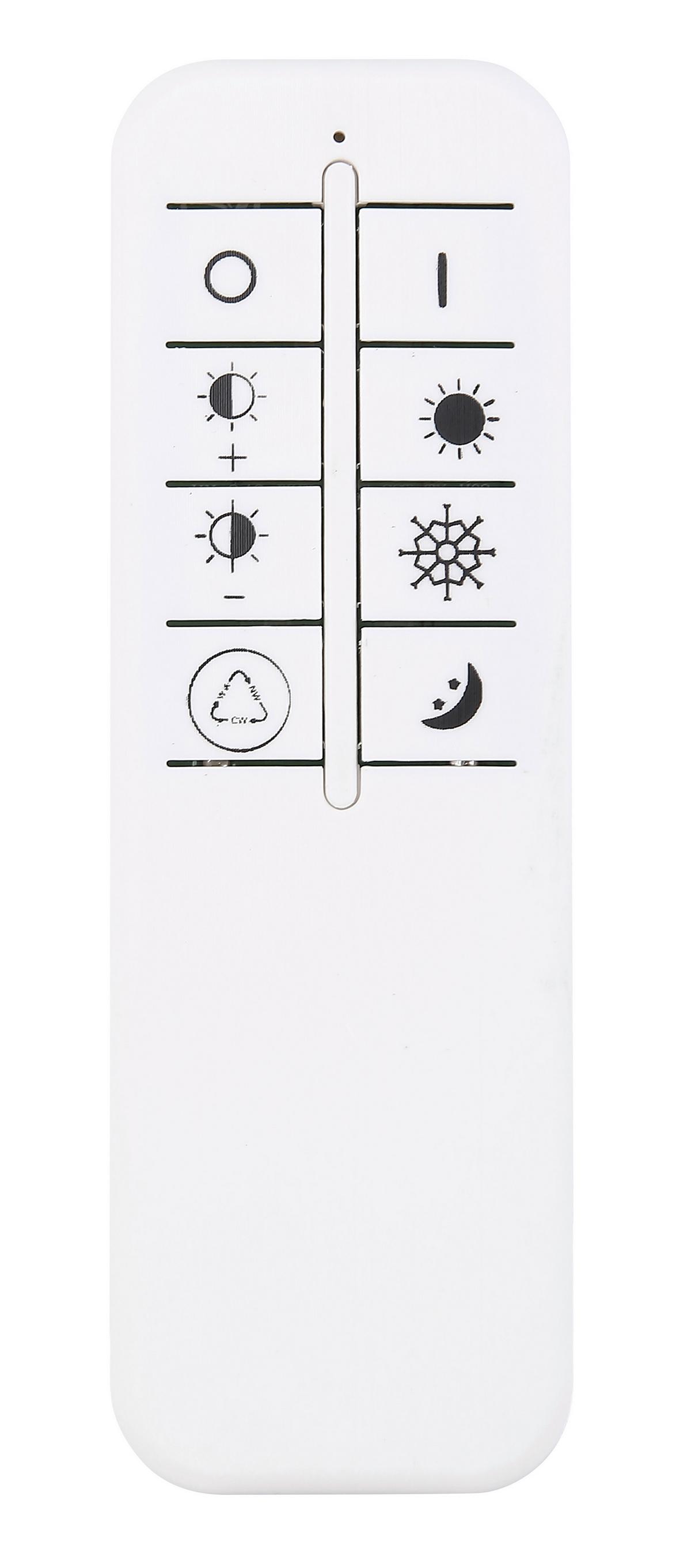 LAMPA SUFITOWA LED 48547SH KIQUE - biały, Design, tworzywo sztuczne/metal (50/50/6cm) - Globo
