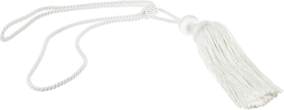 KOPČA ZA ZAVJESE QUASTE - srebrne boje/crna, tekstil (65cm) - Modern Living