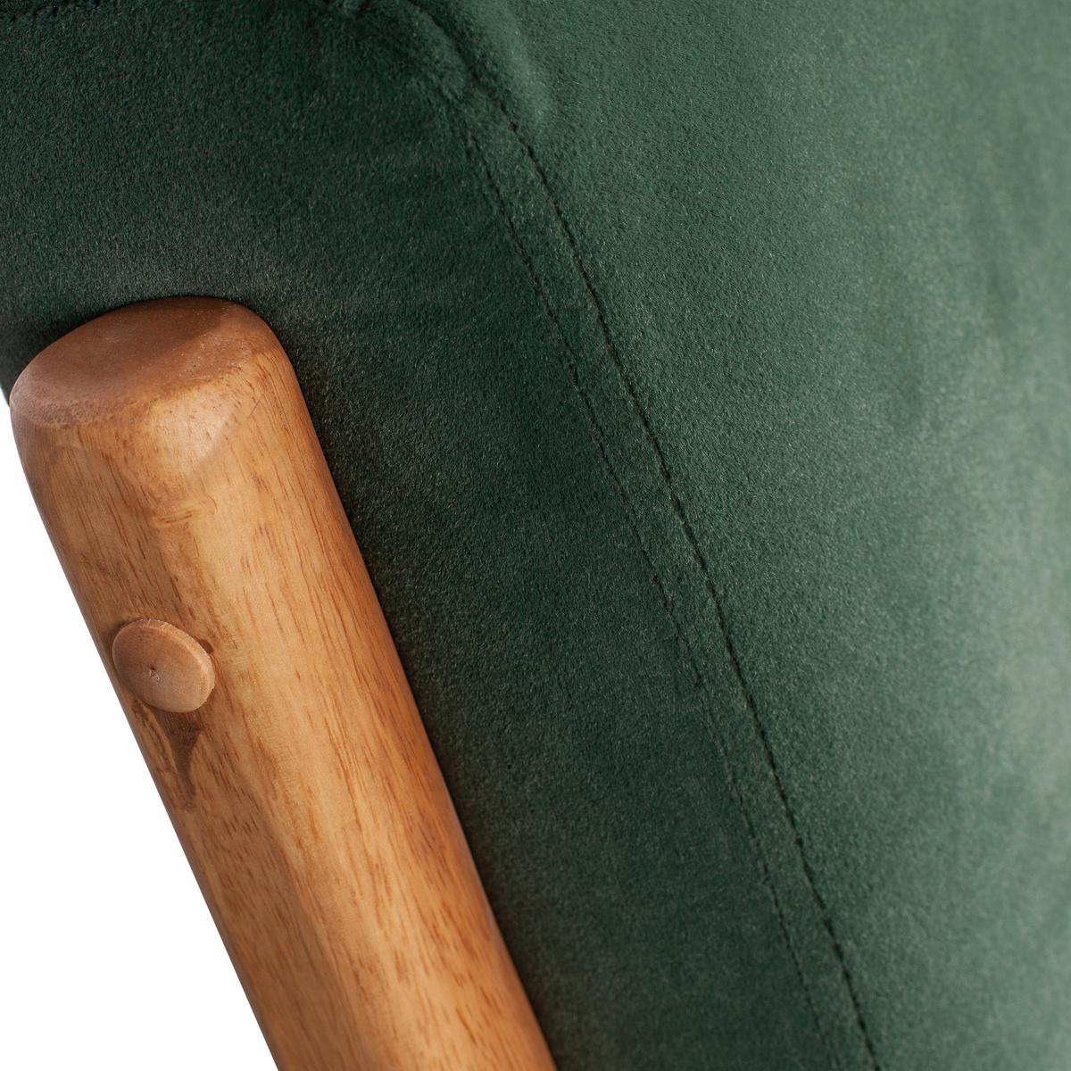 SESSEL Mark Grün B: 67cm - Grün, Design, Holz/Textil (67/75/82cm) - Livetastic