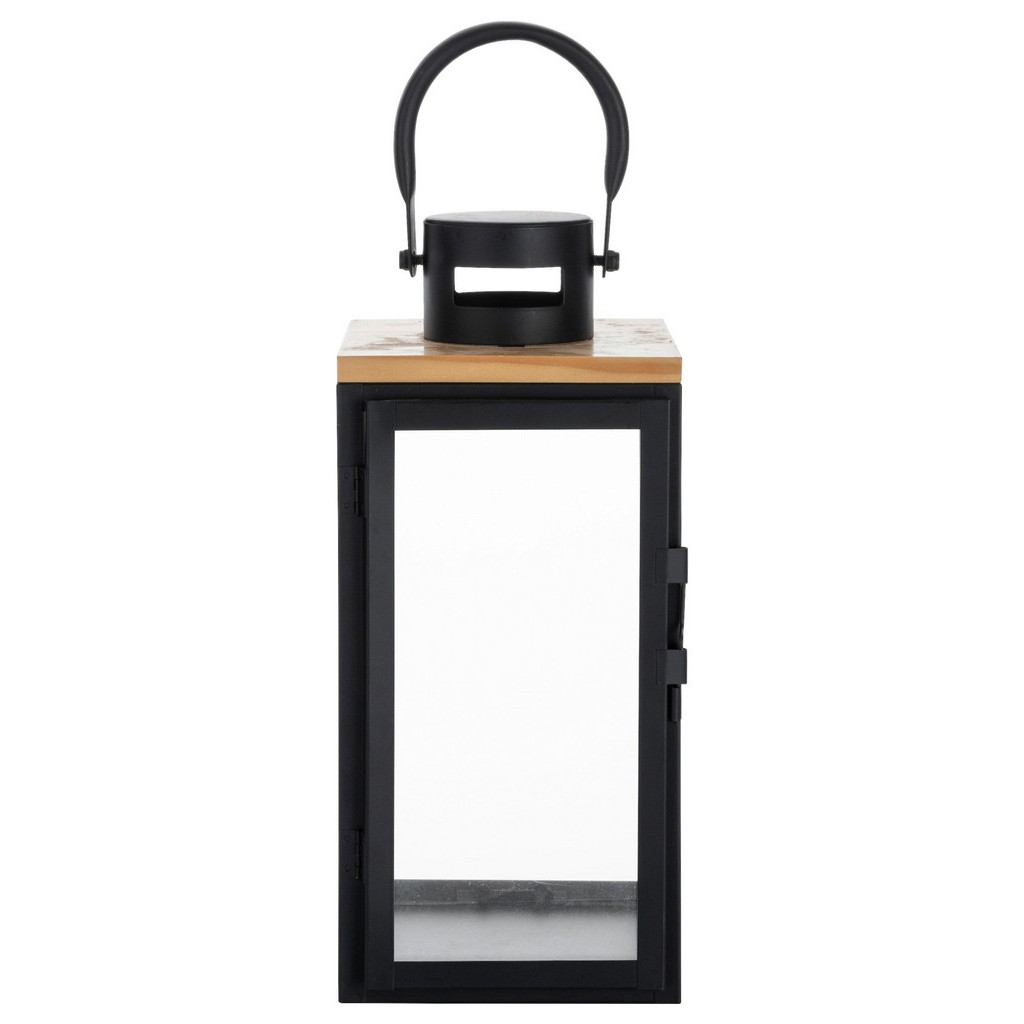 Laterne Pure in Schwarz