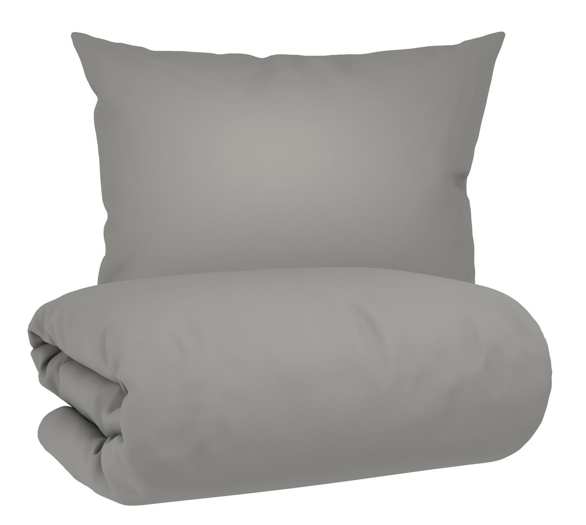 Posteljnina Julie, Siva, 60/80, 140/200 - siva, tekstil (140/200cm) - Mömax