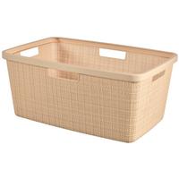 Szennyeskosár Jute - krémszínű, műanyag (59,4/25/39,4cm) - Curver