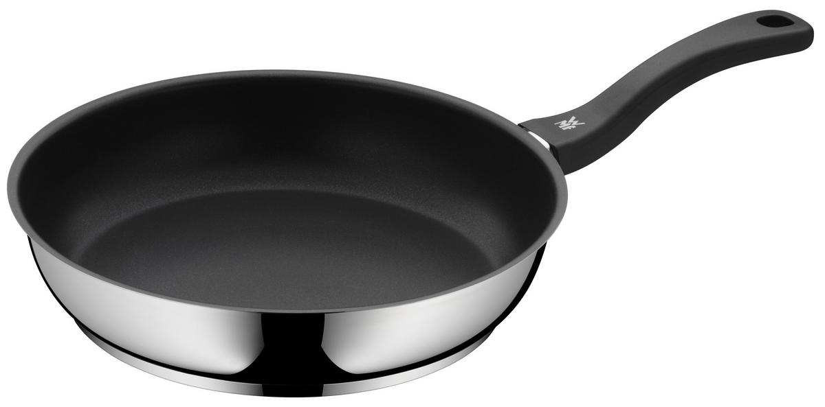 PATELNIA DO SMAŻENIA 0733686299 WMF - kolor stalowy, Basics, metal (28cm) - WMF