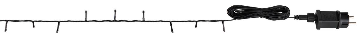 Svetlobna Girlanda 29892 Urban - črna/prozorno, Basics, kovina/umetna masa (300cm) - Globo