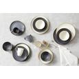 Cană Pentru Cafea Linen - antracit, ceramică (13/9/11cm) - Premium Living Cană Pentru Cafea Linen - antracit, ceramică (13/9/11cm) - Premium Living