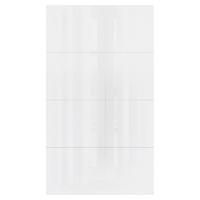 Frontpaneel Unit in Weiß - Weiß Hochglanz, MODERN, Holzwerkstoff (115cm) - Based