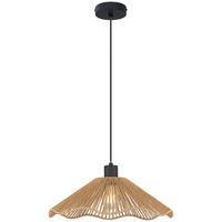 LAMPA WISZĄCA DOROTHEE - kolor naturalny/czarny, Design, metal/papier (40/120cm) - Collet's Monde