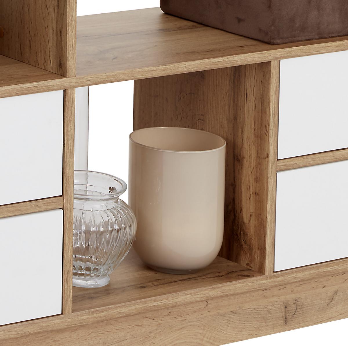 Etajeră Meggy - culoare lemn stejar, Modern, lemn (140/184/32cm) - Modern Living