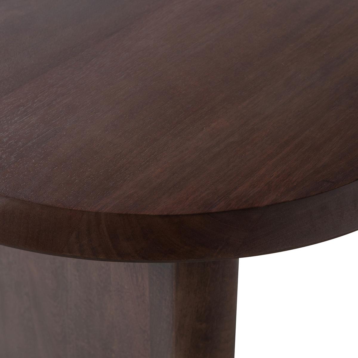 Esstisch Ellips Walnussfarben L: 180cm - Walnussfarben, MODERN, Holz (180/90/75cm) - Livetastic