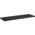 Wandboard Schwarz - Schwarz, Holz (80/1,8/25cm) - Mömax modern living Wandboard Schwarz - Schwarz, Holz (80/1,8/25cm) - Mömax modern living