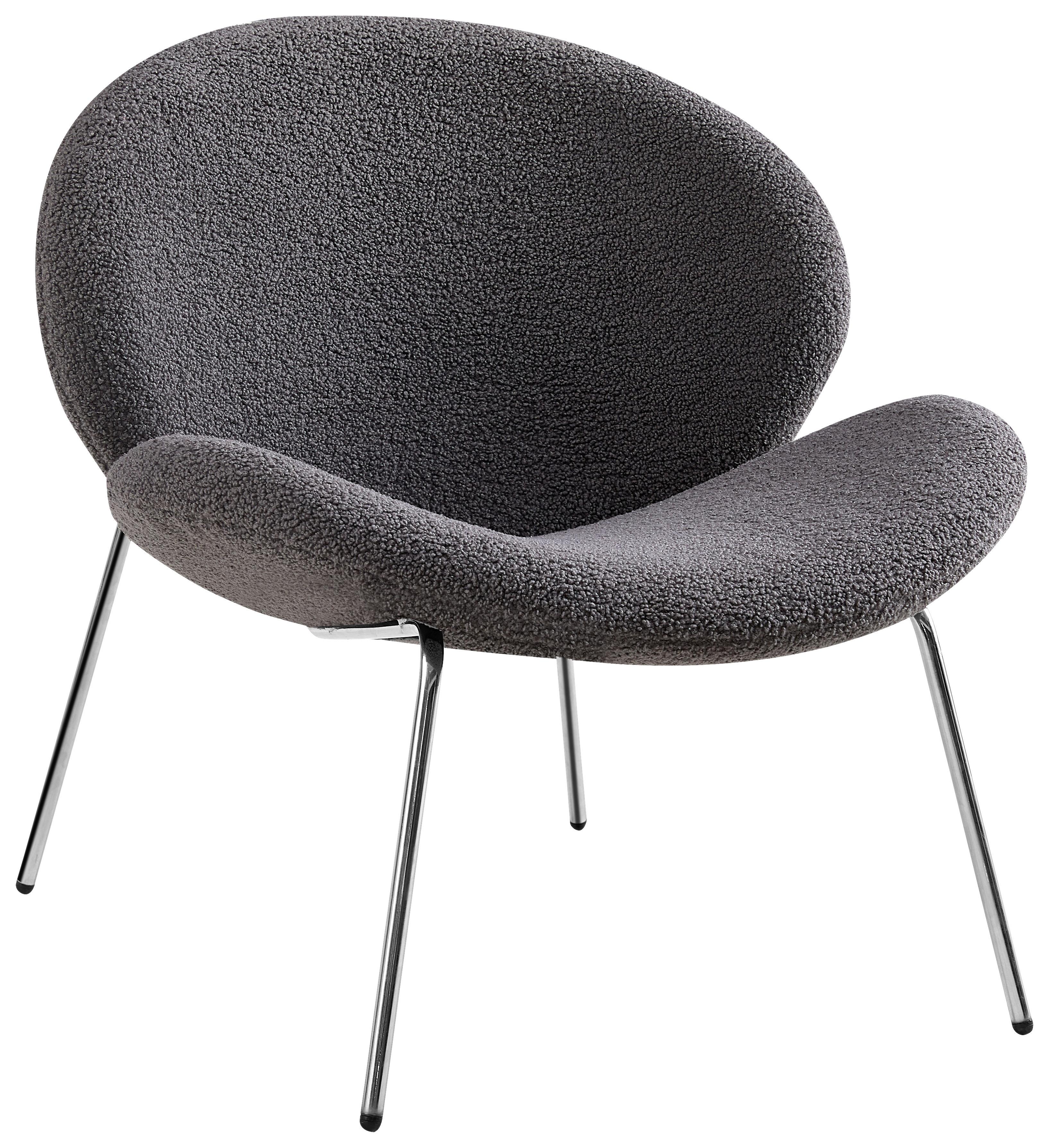 Szék Szett Jaden 125 - ezüstszínű/szürke, Modern, textil/fém (73,5/74/75cm) - Kayoom