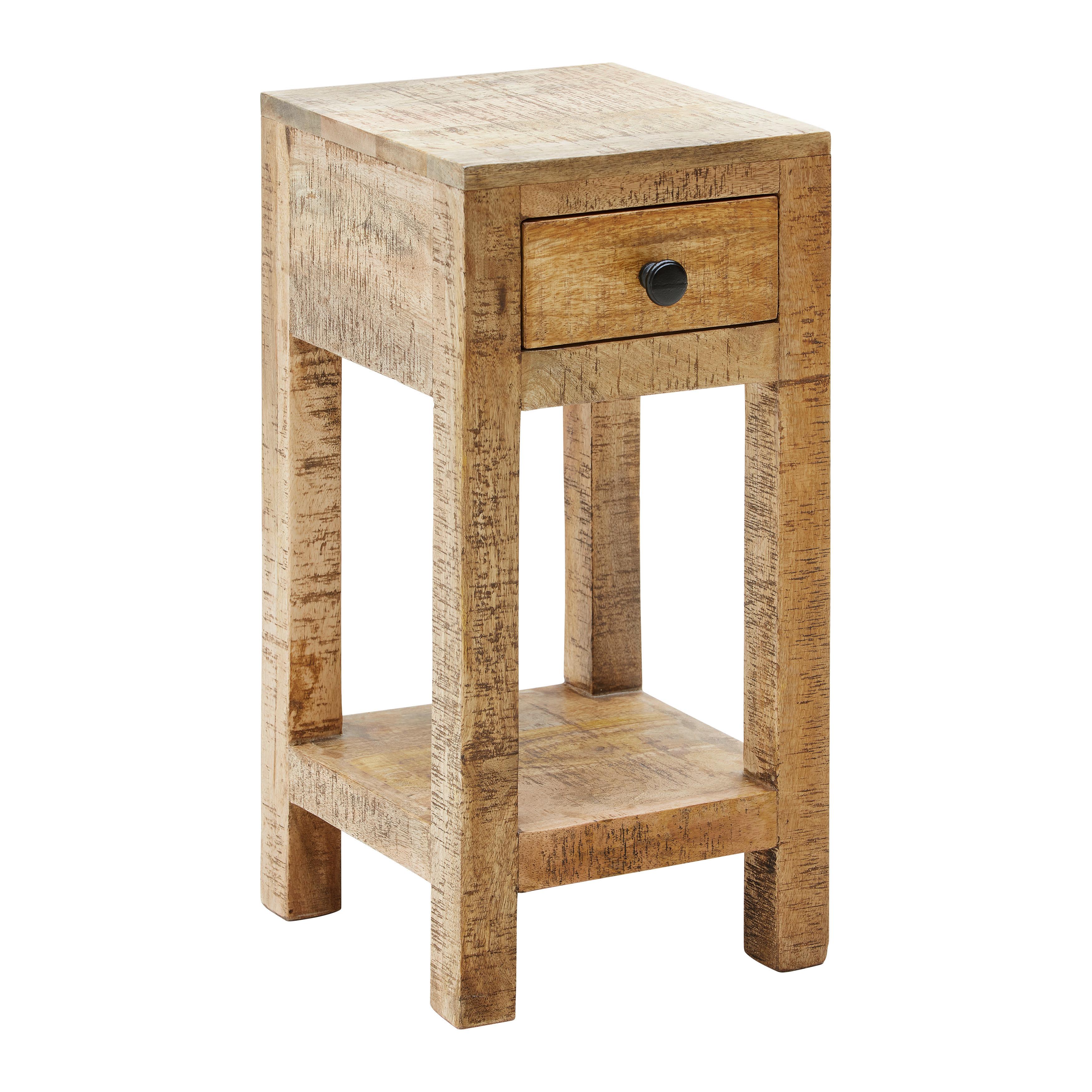 Blumentisch in Naturfarben - Naturfarben, Natur, Holz (30/60/30cm) - Mömax