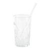 PAILLE POUR BOISSON JESSY - clair/Transparent, verre (20cm) - Premium Living