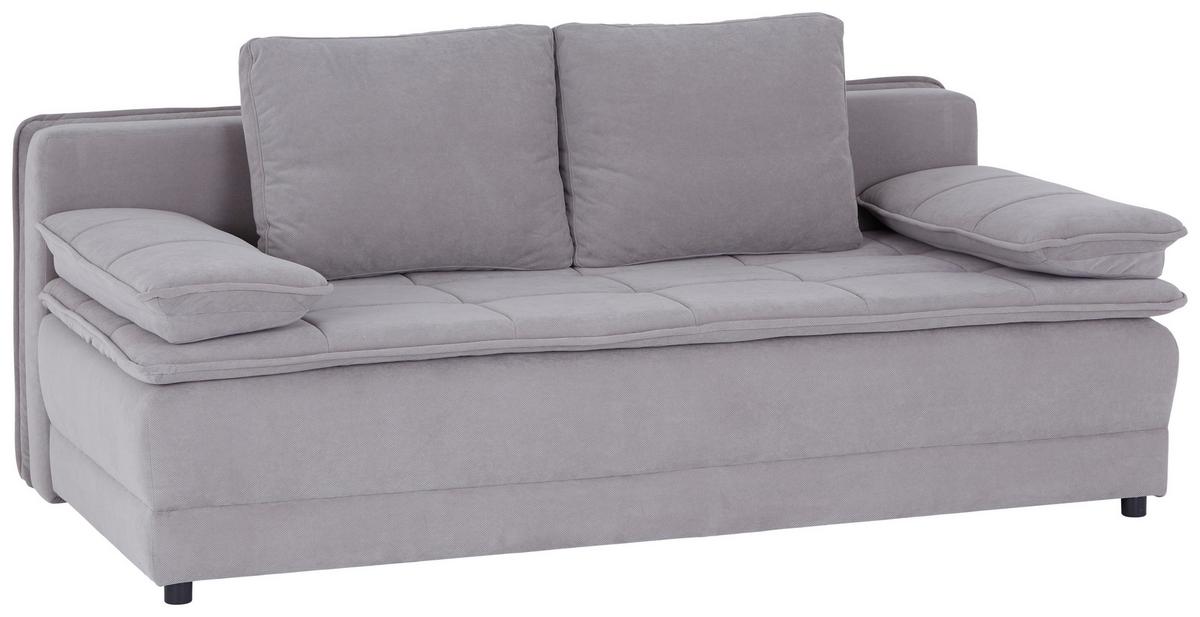 Canapea extensibila ALICE - taupe, Modern, textil (202/73-92/105cm) - Modern Living